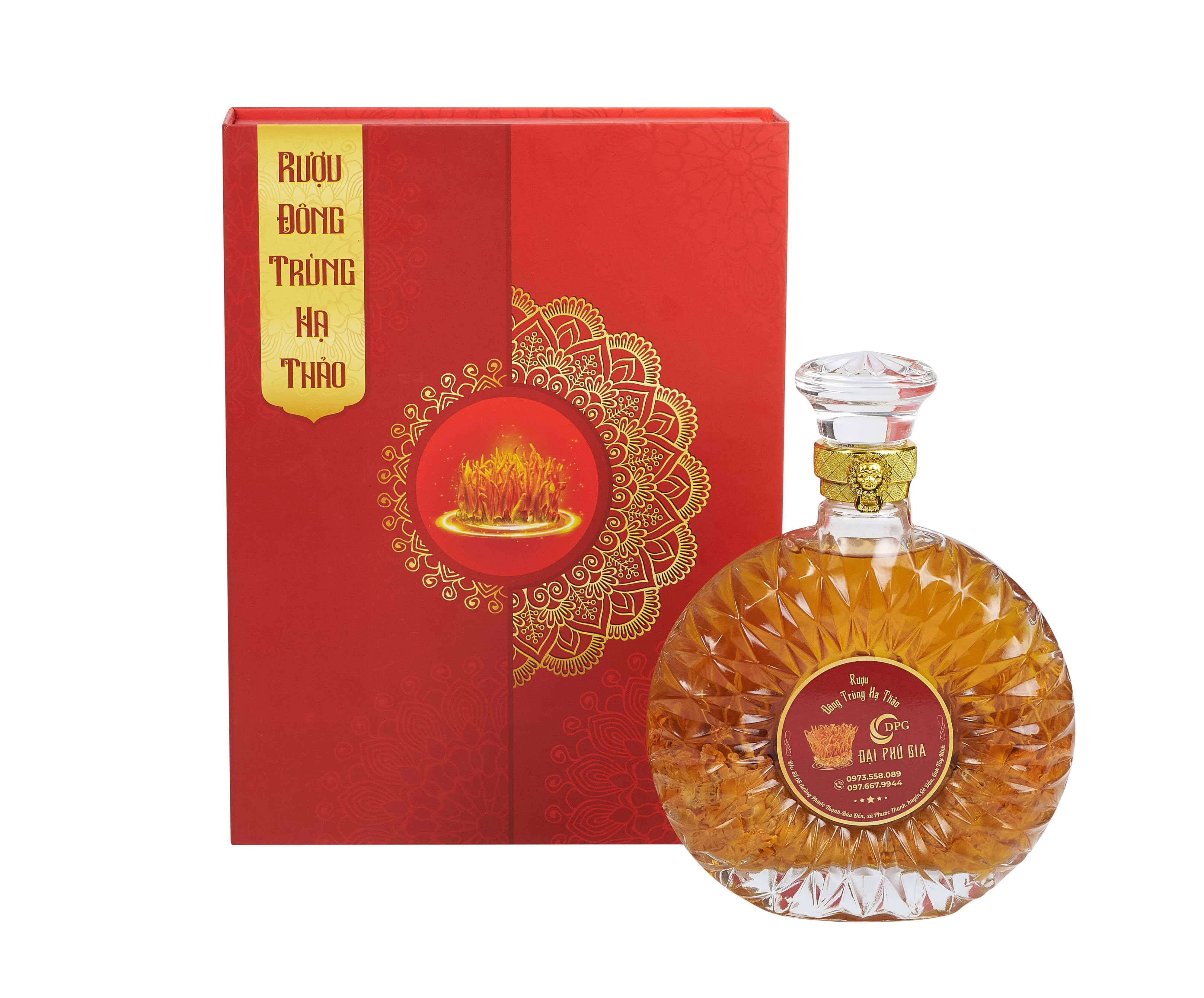 Rượu Đông Trùng Hạ Thảo 500ml loại 1